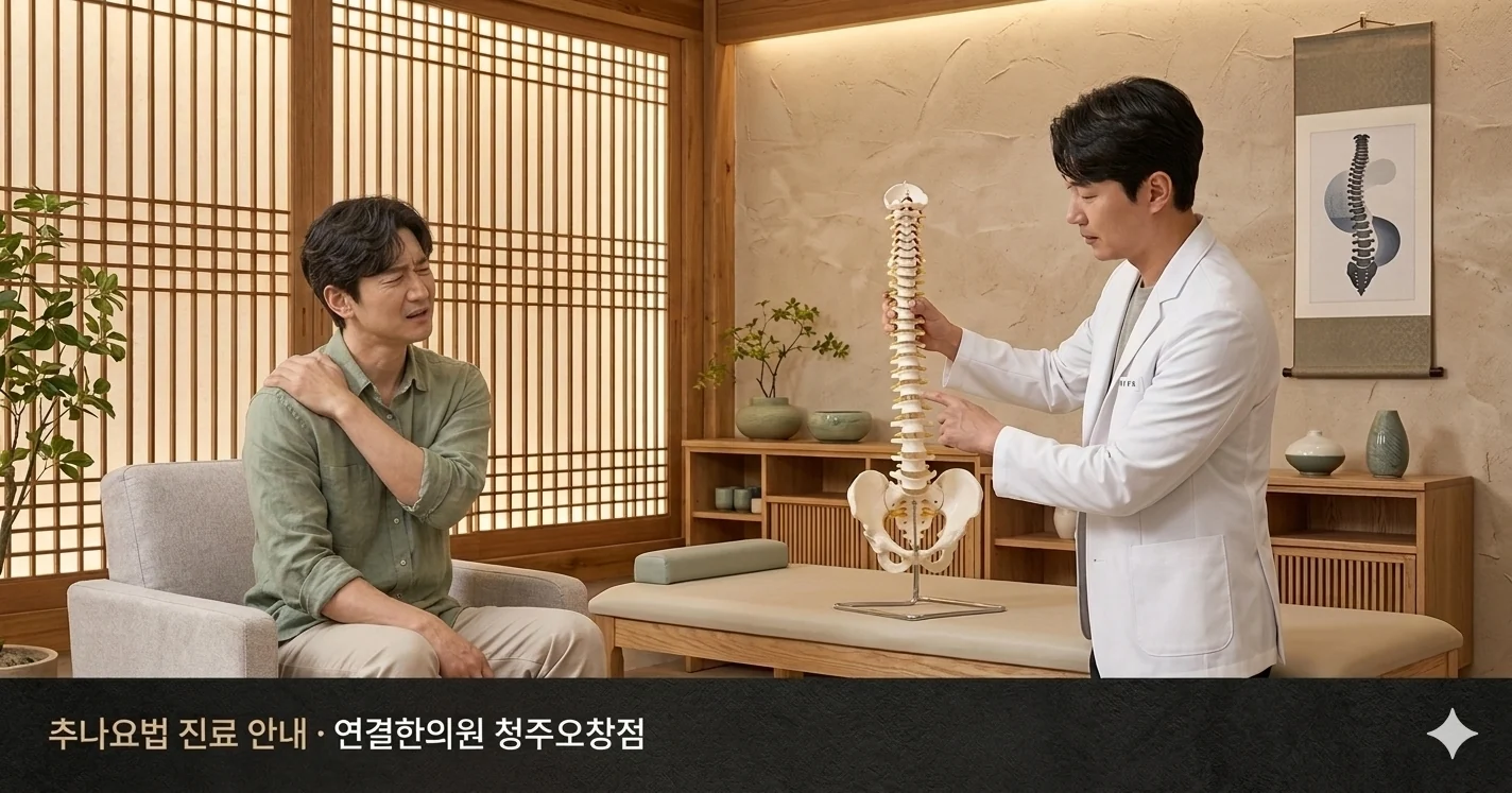 연결한의원 청주오창 추나요법 진료 안내