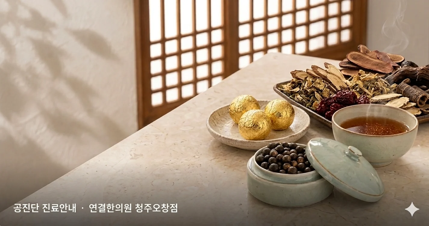연결한의원 청주오창 공진단 진료 안내